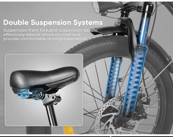 CY20 250W Portable Folding E-Bike