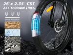 LO26-II-YD Foldable Mountain E-bike