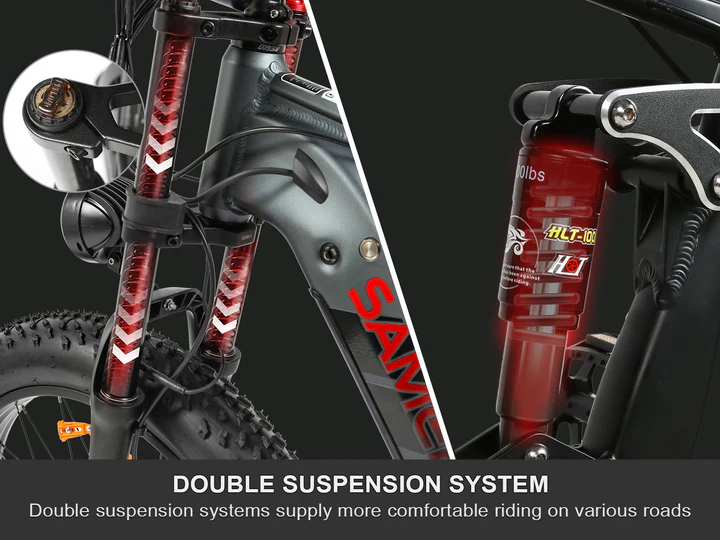 RS-A08-II High-performance Fat Tire Mountain E-Bike