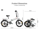 20LVXD30-II 250W Folding Electric Bike