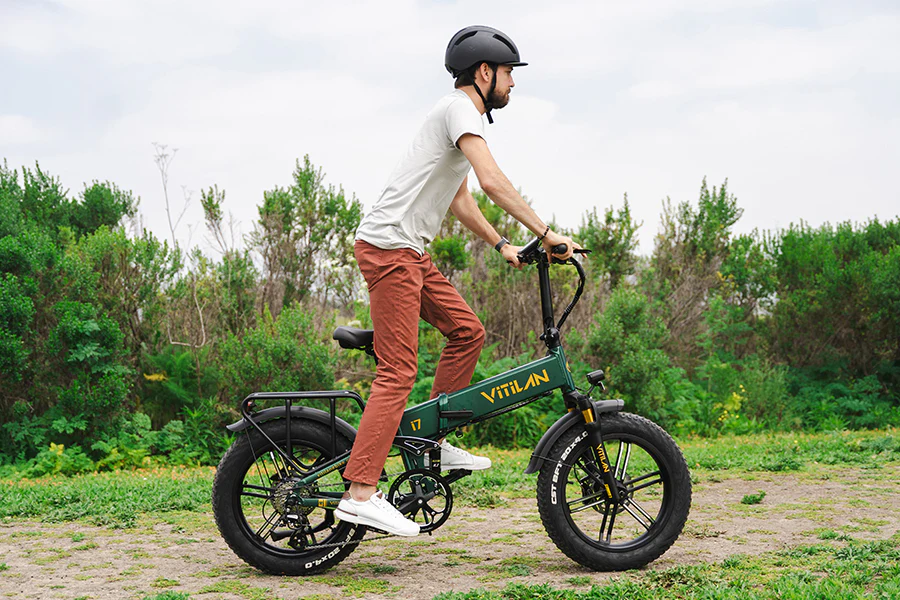 I7 Pro Folding Full Suspension Electric Bike