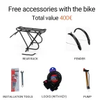 LANKELEISI XT750 Sports Electric Folding Bike
