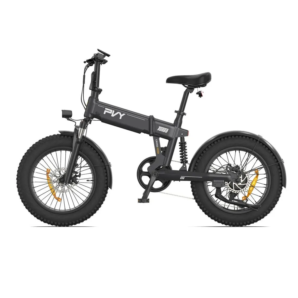 PVY TURBO – 250W Fat Tyre Hill Climb Beast