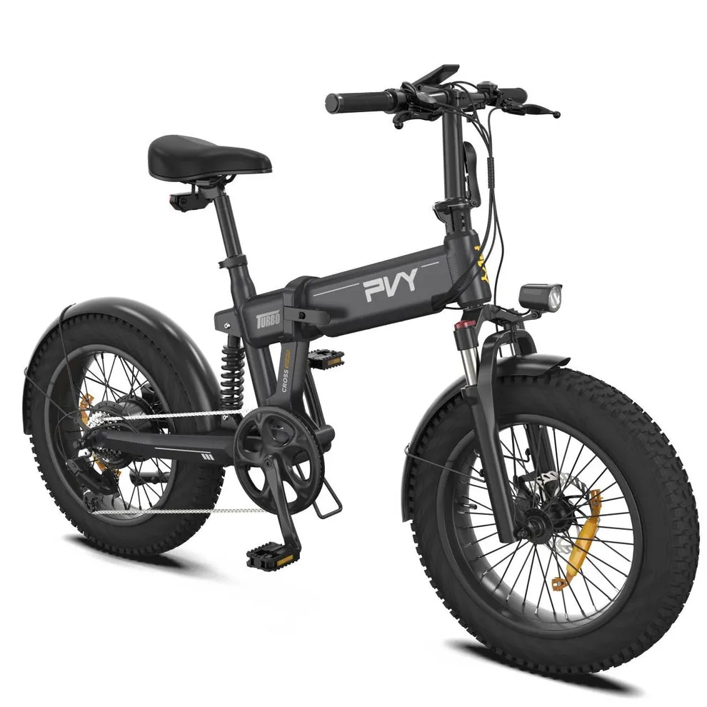 PVY TURBO – 250W Fat Tyre Hill Climb Beast