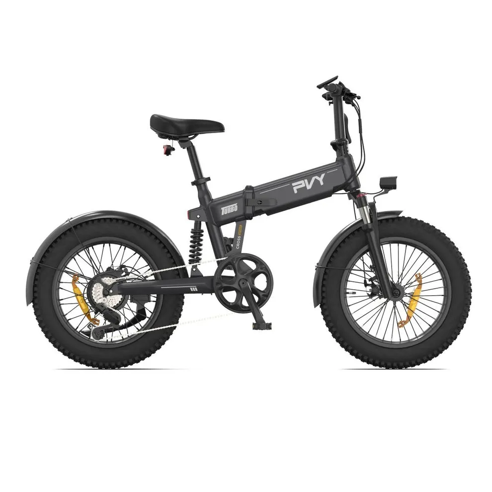 PVY TURBO – 250W Fat Tyre Hill Climb Beast