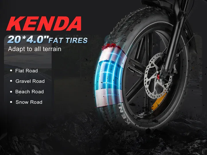 RS-A02 Plus Fat Tire Off Road Ebike