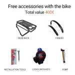 LANKELEISI MX600PRO 500W 27.5" Electric Trekking Bike 20Ah City Electric Bike