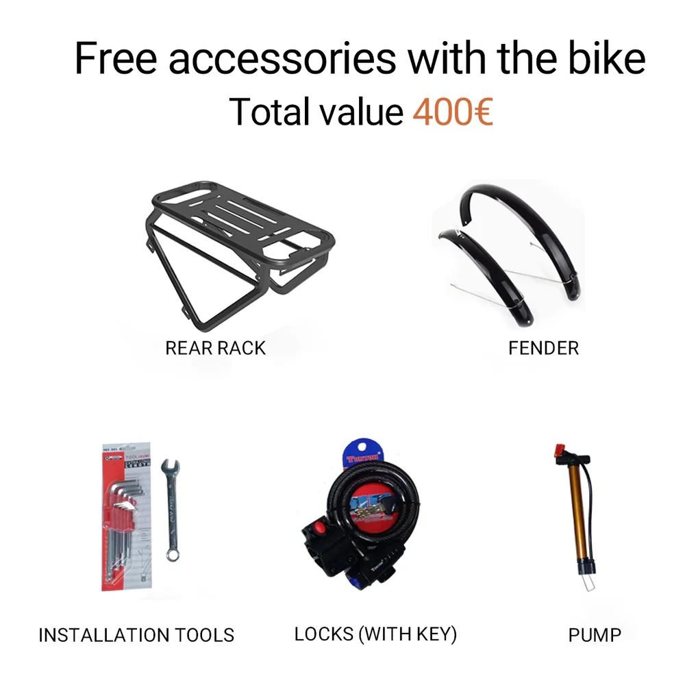 LANKELEISI MX600PRO 500W 27.5" Electric Trekking Bike 20Ah City Electric Bike