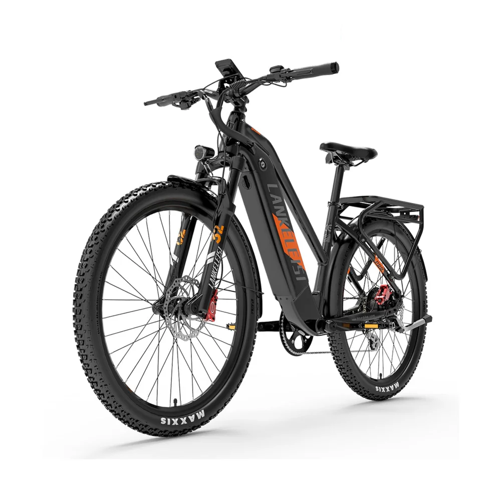 LANKELEISI MX600PRO 500W 27.5" Electric Trekking Bike 20Ah City Electric Bike