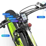 LANKELEISI XC4000 Electric Fat Tire Bike