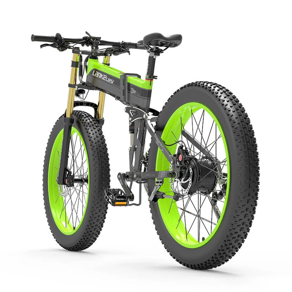LANKELEISI XT750 PLUS BIG FORK Fat Tire Electric Mountain Bike