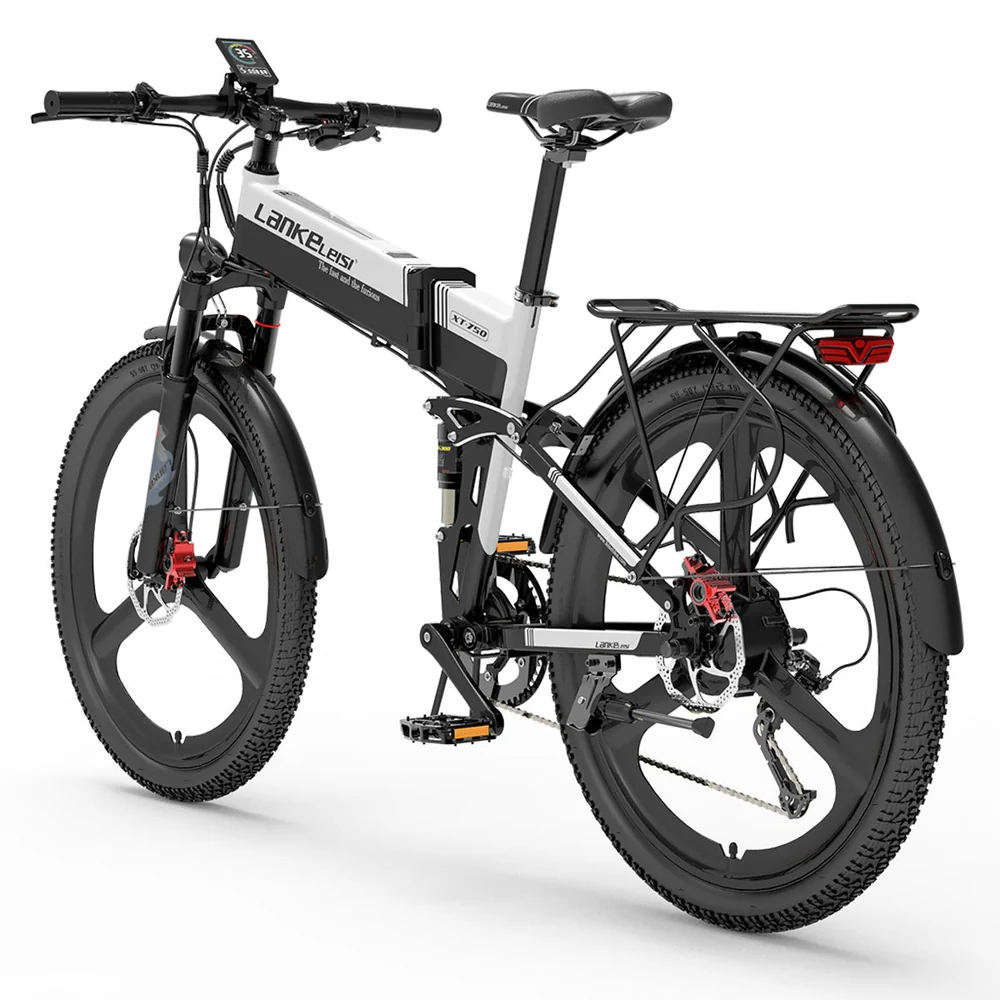 LANKELEISI XT750 Sports Electric Folding Bike