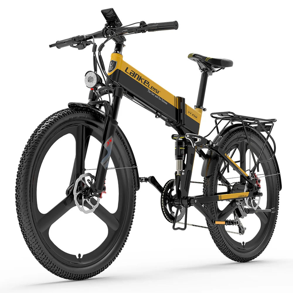 LANKELEISI XT750 Sports Electric Folding Bike
