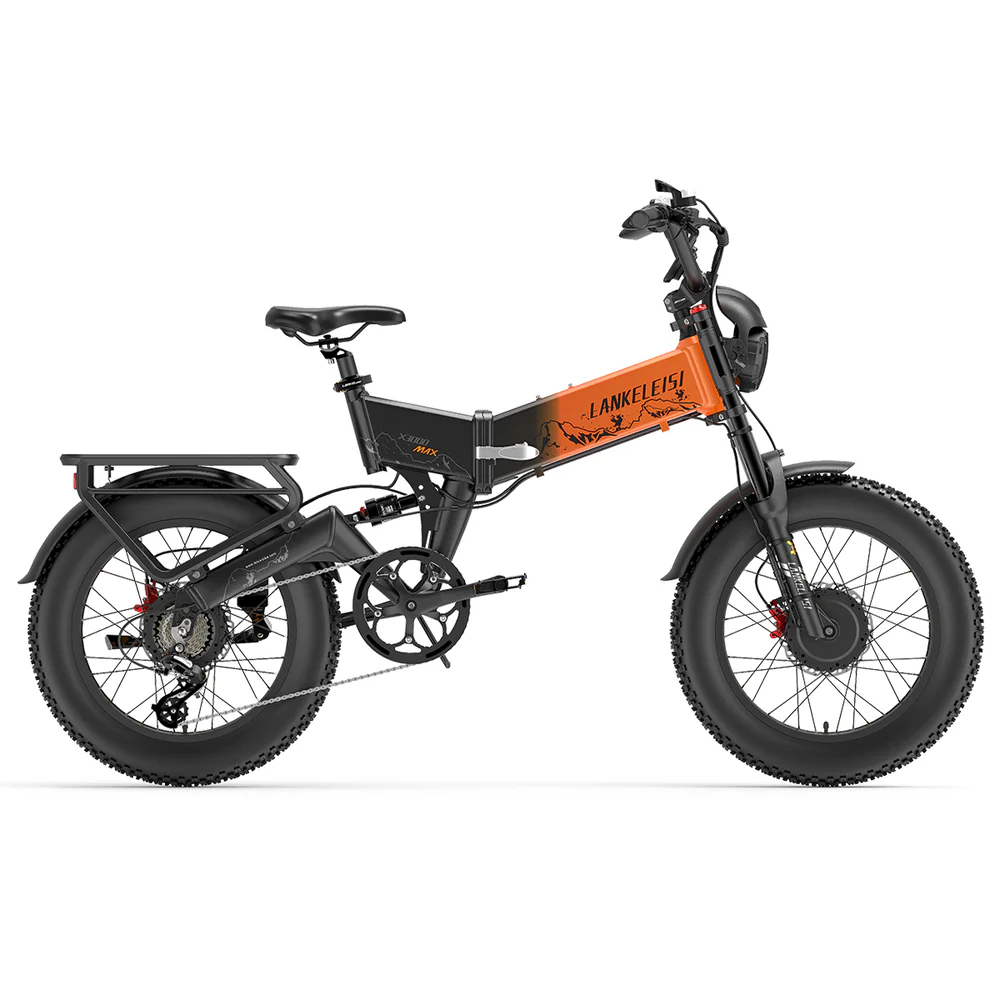 LANKELEISI X3000 MAX 2000W Dual Motor Electric Bike